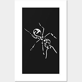 Creepy Ant Black Posters and Art